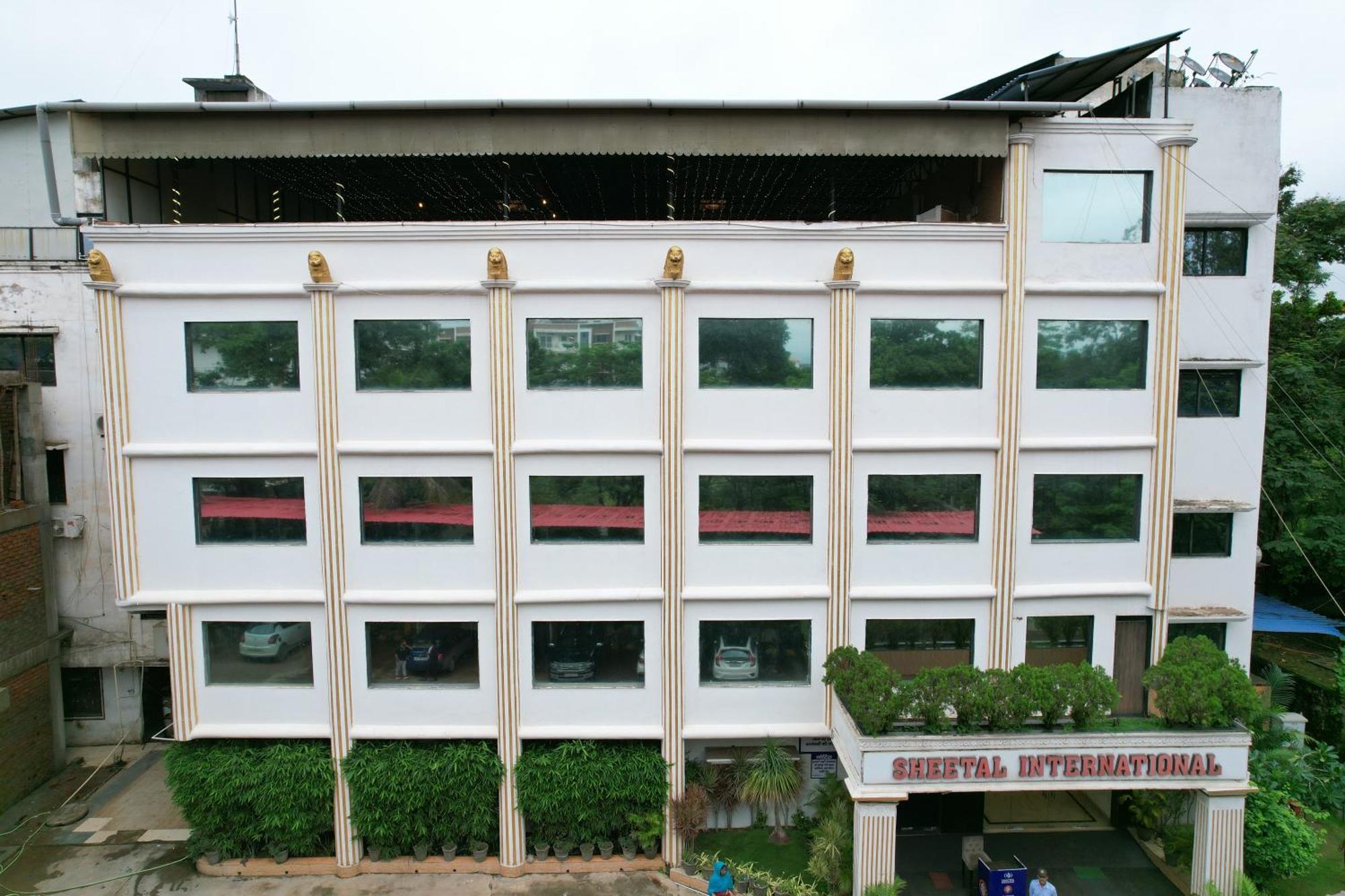 Hotel Sheetal International Rāipur Zewnętrze zdjęcie