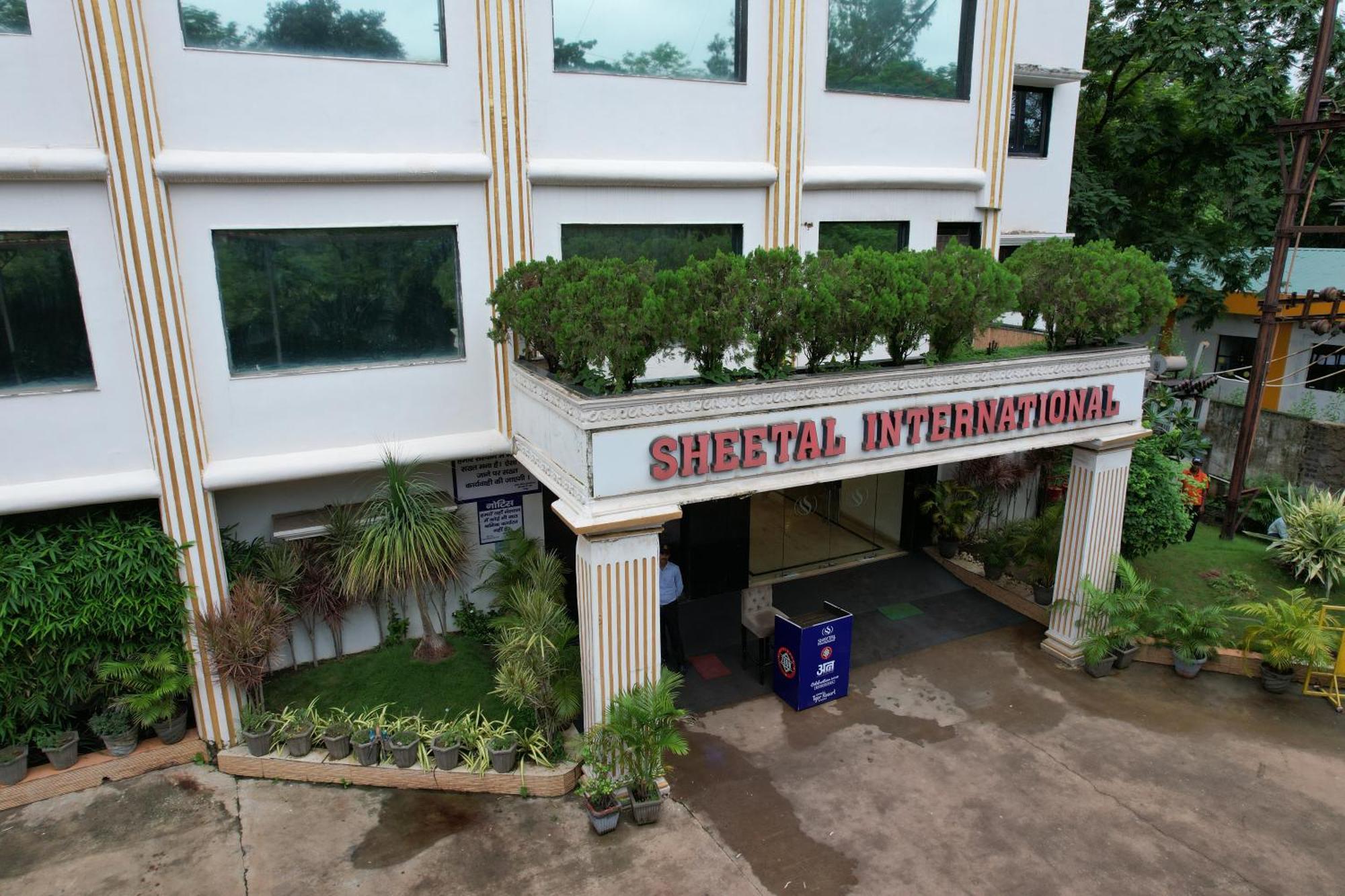 Hotel Sheetal International Rāipur Zewnętrze zdjęcie